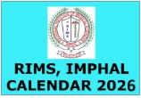 RIMS Calendar 2026
